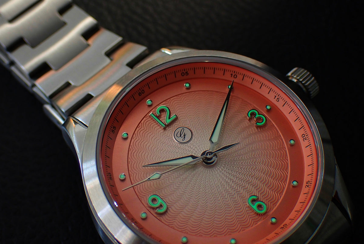Loimu Frozen Salmon, Special Edition, Salmon Dial Watches – Galvin ...